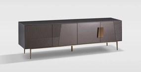 TV stolík Stilig ST101B 200 cm grafit/zlatý