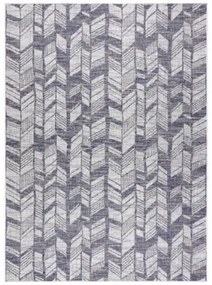Koberec SIZAL SION Chevron 22180 ecru/nebeský/ružový