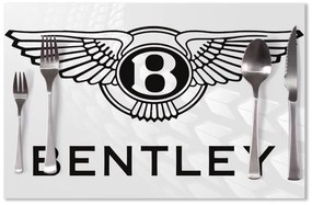 Sablio Prestieranie Bentley na bielej: 40x30cm