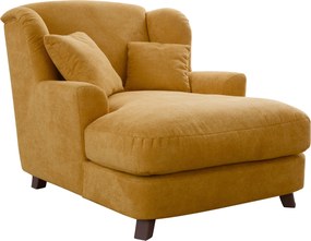 XXXLutz XXL KRESLO, textil, kompozitné drevo, horčicovožltá Sit & More - Online Only obývacie izby - 000144004215