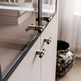 VITRÍNA LANDRY PRESTIGE KAŠMÍR LED 112 x 155 cm