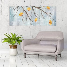 Obraz - Daždivý jeseň (120x50 cm)