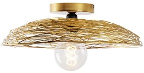 Orientálne stropné svietidlo zlaté 40 cm - Glan