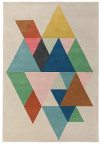ASIATIC LONDON Reef RF18 Triangle Multi Wool - koberec ROZMER CM: 160 x 230