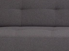 Rohová sedacia súprava Harris, tmavo šedá tkanina, pravý roh