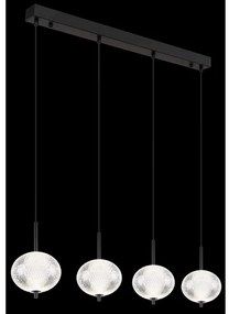 Globo 16042-4H - LED Luster na lanku AIDA 4xLED/5,75W/230V 3000K/4500K/6500K