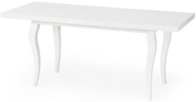 Jedálenský rozkladací stôl Mozart 160/240 cm biely