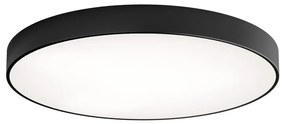 LED Stropné svietidlo CLEO LED/96W/230V 4000K pr. 80 cm čierna
