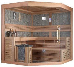 M-SPA - Suchá sauna s pieckou 200 x 200 x 210 cm 6kW