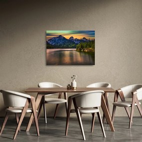 Sklenený obraz - Národný park Grand Teton (70x50 cm)