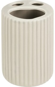 Kúpeľňová súprava Stripes, 4 ks, sivá