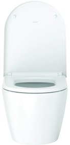 DURAVIT ME by Starck WC sedátko bez sklápacej automatiky, tvrdé z Duroplastu, biela matná, 0020012600