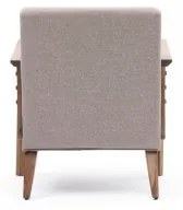 Kreslo DELI krémové