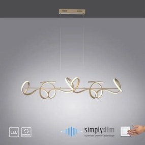Leuchten Direkt 19033-60 - LED Stmievateľný luster na lanku CURLS LED/40,8W/230V