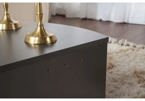 SADA 2x Konferenčný stolík ORION antracit