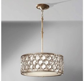 Feiss FE-LUCIA-B - Luster na tyči LUCIA 3xE27/60W/230V