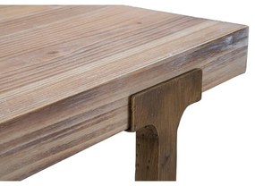 Jedálenský stôl v prírodnej farbe 80x80 cm Ankara – Mauro Ferretti