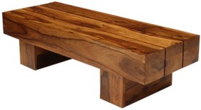 furniture-nabytek.cz - Masívny konferenčný stolík z dreva palisander 118x45x35