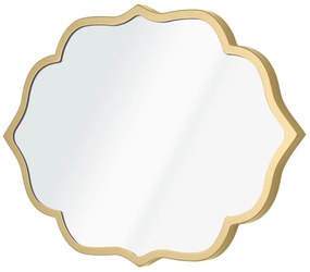 Zrkadlo Velvette (zlatá). Akcia -20%. Vlastná spoľahlivá doprava až k Vám domov. 1127528