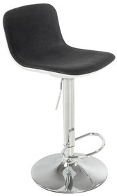 Barová stolička G21 Lima látková, black 60023300