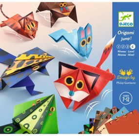 Origami skladačka - skákajúce zvieratká