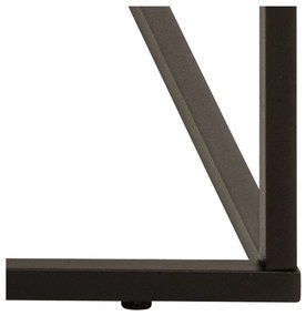 Béžový konferenčný stolík s doskou v dekore mramoru 55x110 cm Barossa – Actona