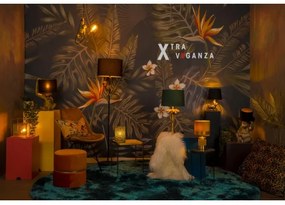 Lucide 10505/81/02 - Stolná lampa COCONUT 1xE27/60W/230V zlatá/zelená