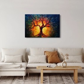 Obraz - Strom života v mozaike (90x60 cm)