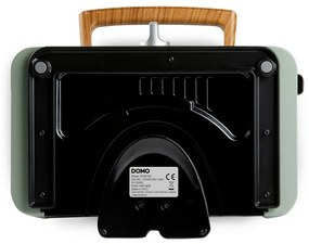 DOMO DO9276C sendvičovač 3 v 1, matná zelená