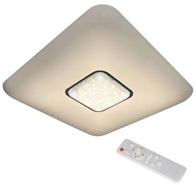 Stropné LED svietidlo Yax, 1x LED 24w, 3000-6000k, w, s ovládačom