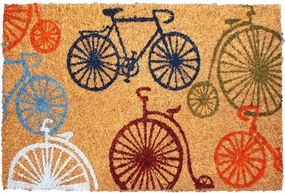 Home Elements Rohožka gumová kokosová Kola - hnědá 40 x 60 cm