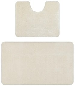 Sada kúpeľňových koberčekov SANTA biela