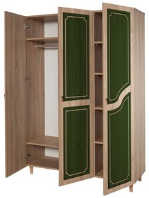 Šatníková skriňa Modella 623 (dub sonoma). Akcia -18%. Vlastná spoľahlivá doprava až k Vám domov. 1088289