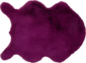 XXXLutz UMELÁ KOŽUŠINA, 55/80 cm, lila - Koberce - 003580043650