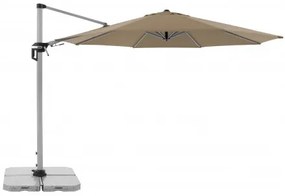 Doppler ACTIVE 370 cm - bočný záhradný slnečník s bočnou tyčou - 2. akosť (S258)