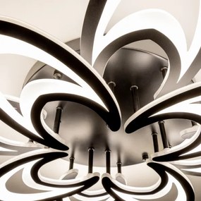 Brilagi - LED Stmievateľný prisadený luster TWIST LED/125W/230V 3000-6500K + DO