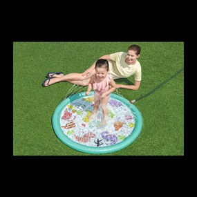 CH Nafukovacia podložka / sprchová vanička, priemer 122 cm, s fontánou