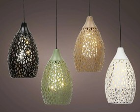 Závesná solárna lampa OMBERO LED, 13x21 cm - viac farieb Farba: Biela