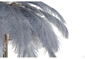 Stolová lampa v sivo-zlatej farbe (výška 55 cm) Palm – Mauro Ferretti