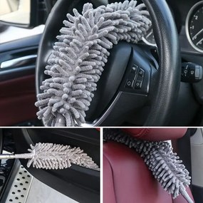 Sada upratovacích pomôcok ZOSIA sivá (3 ks)