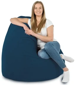 INTERMEDIC SK Sedací vak Bag Sako XXL Plyš Farba: 18. Tm. modrý