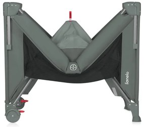 Lionelo - Cestovná postieľka 3v1 ELLEN šalviovo zelená