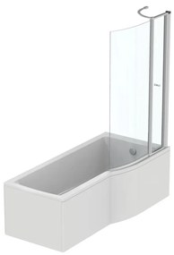 Ideal Standard Connect Air - Vaňa so zónou pre sprchovanie (pravá) 1695x795 mm, biela E113501