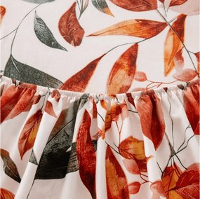 Napínacia obliečka z mikrovlákna AUTUMN LEAVES farebné 90x200 cm