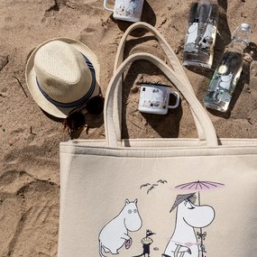 Sklenená fľaša Moomin Fun in the water 0,5l