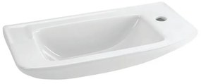 Mereo, umývadlo s otvorom pre batériu 50x24 cm, biela, MER-VSD41 (W449401)