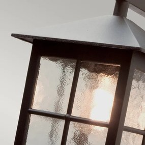 Elstead BL19-BLACK - Vonkajšie nástenné svietidlo WINCHESTER 1xE27/100W/230V IP43