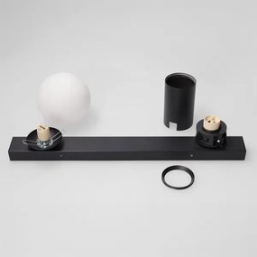 Brilagi - Bodové svietidlo SELE BALL 1xGU10/30W/230V + 1xG9/10W čierna