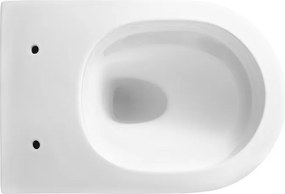 BPS-koupelny Závesná WC misa so SoftClose sedadlom HYD-4147, biela