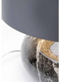 Mamo Deluxe stolová lampa sivá 38 cm